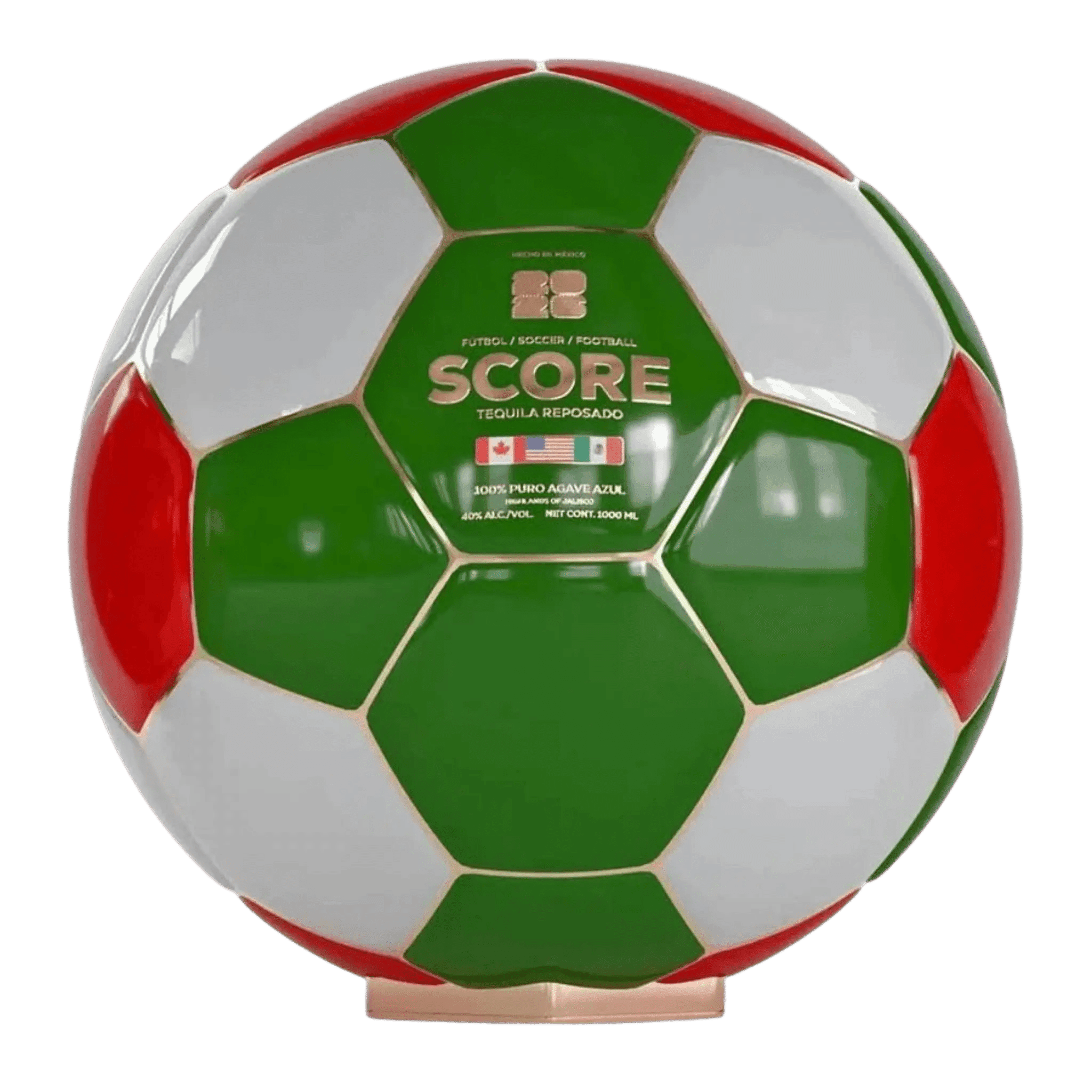 SOCCER BALL SCORE REPOSADO  TEQUILA750ML