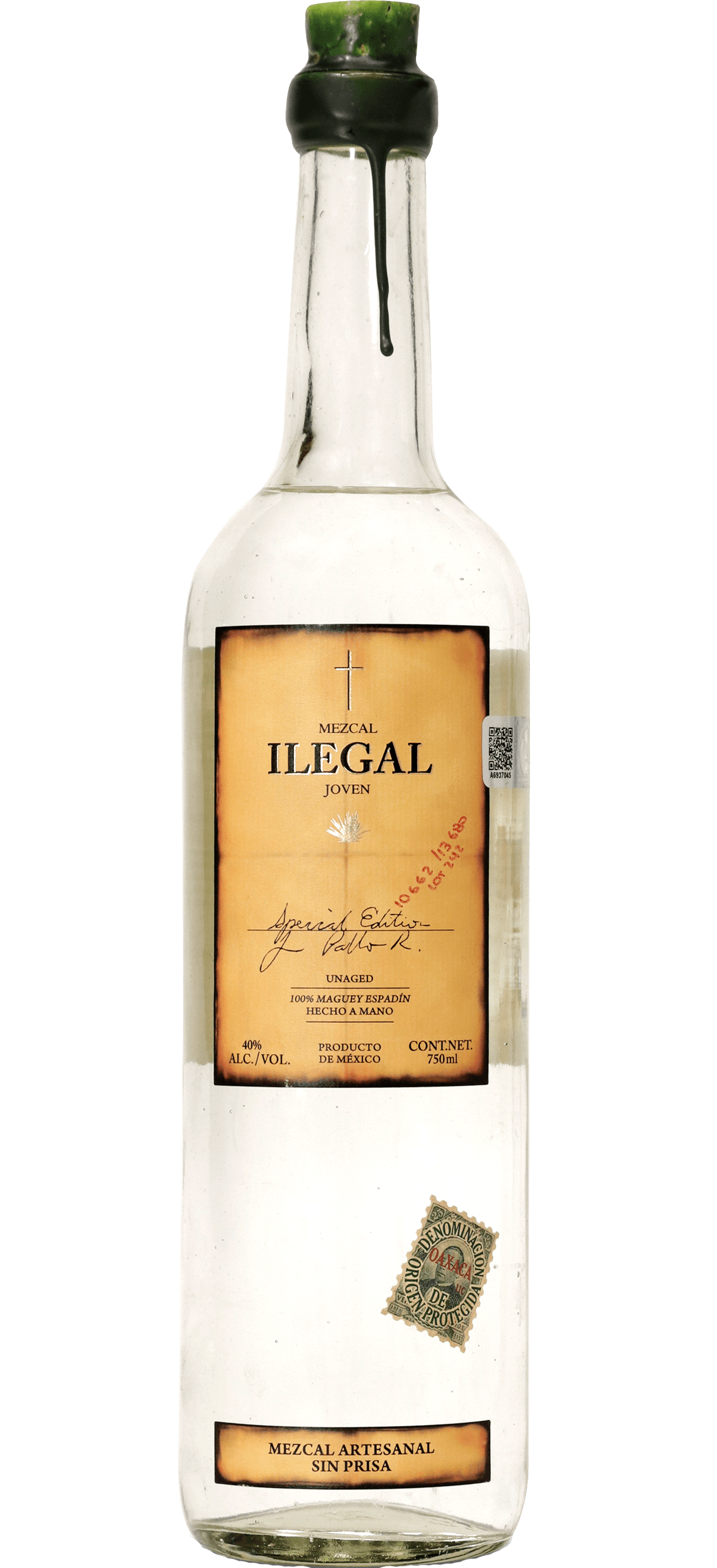 ILEGAL JOVEN MEZCAL 750 ml