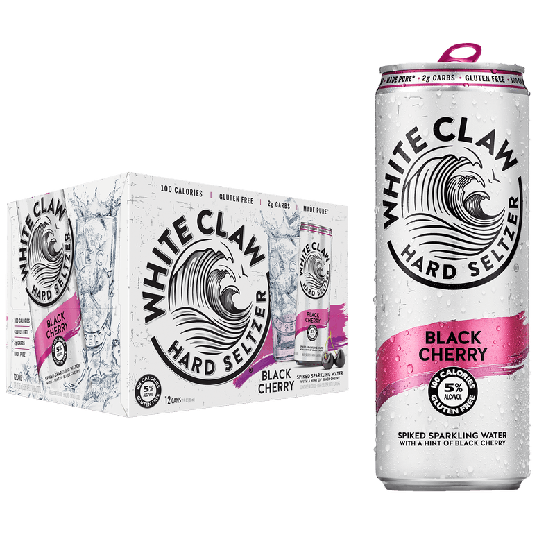 White Claw Black Cherry 12PK 12 OZ CN