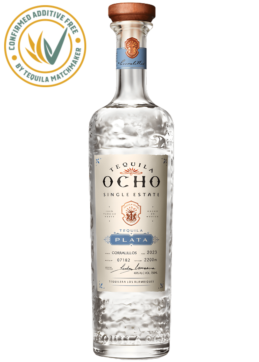 TEQUILA OCHO PLATA 1L