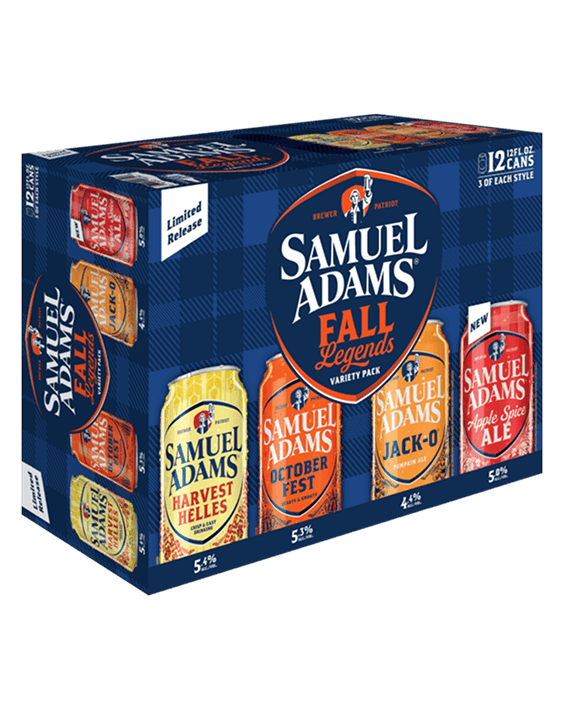 SAMUEL ADAMS FALL OF LEGEND VARIETY 12PK CANS