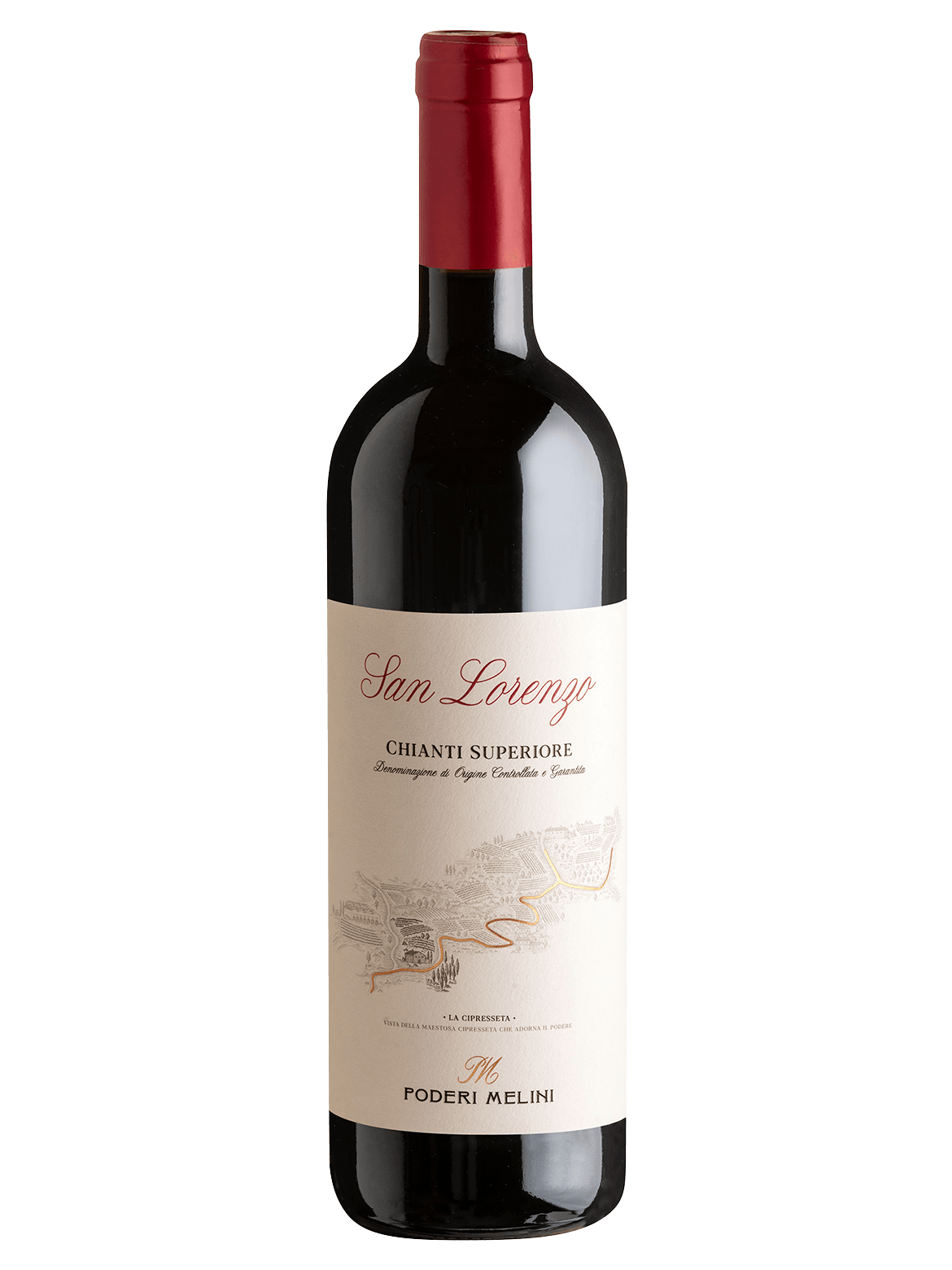 PODERI MELINI CHIANTI SUPERIORE SAN LORENZO 750ML