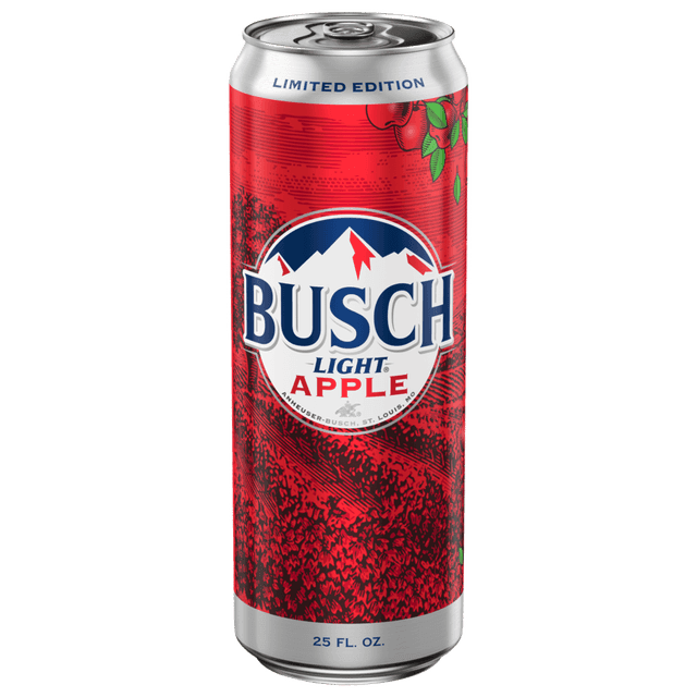 BUSCH LIGHT APPLE 25OZ CN