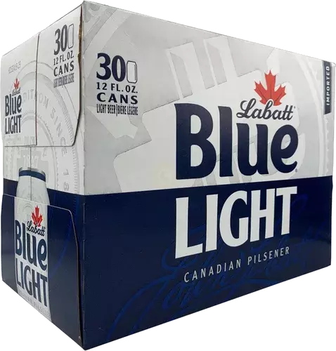 LABATT BLUE LIGHT 30PK CN 12OZ