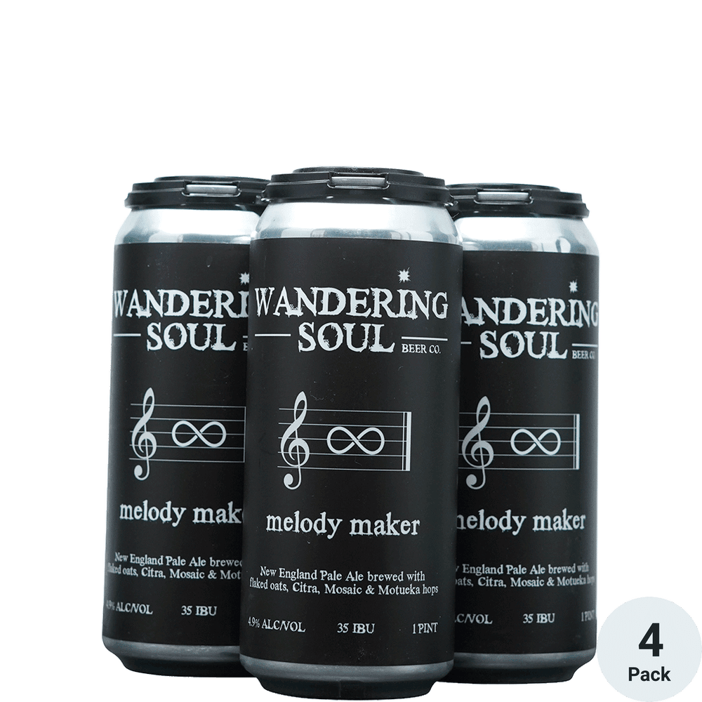 WANDERING SOUL MELODY MAKER IPA 4PK CN 16OZ