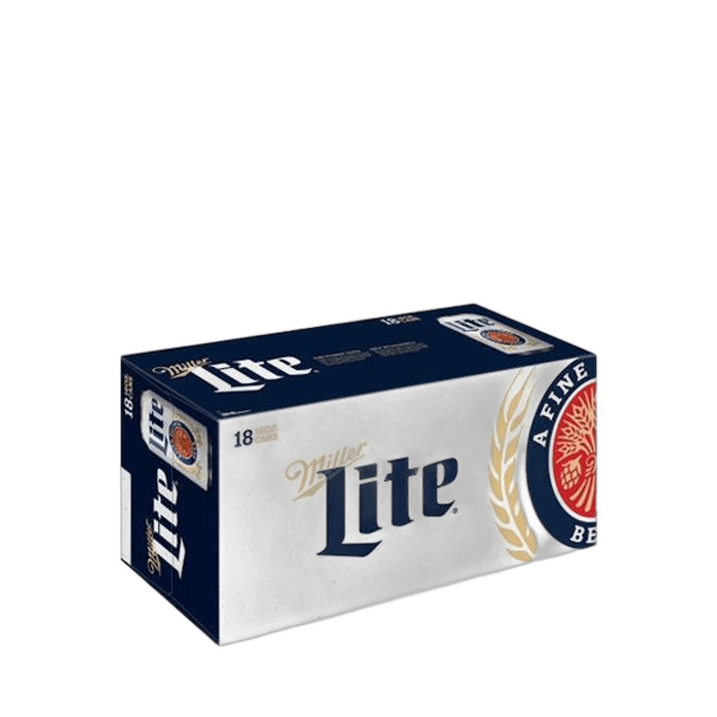MILLER LITE 18 PACK CANS 12 OZ
