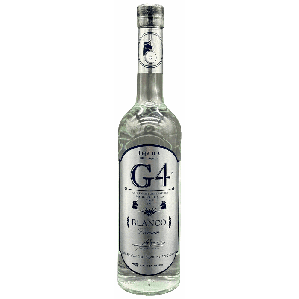 G4 TEQUILA BLANCO HIGH PROOF 750ML