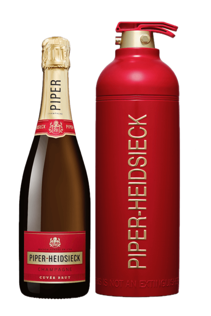 PIPER-HEIDSIECK FIRE EXTINGUISHER CHAMPAGNE 750ML