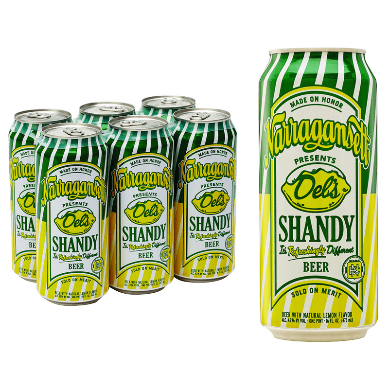 NARRAGANSETT DEL'S SHANDY 4PK CN16 OZ