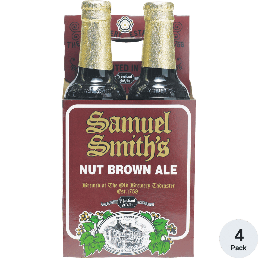 SAMUEL SMITH'S NUT BROWN ALE 4pk NR