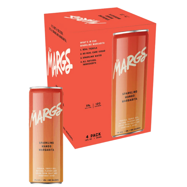 SIP MARGS MANGO SPARKLING MARGARITAS 4PK CAN