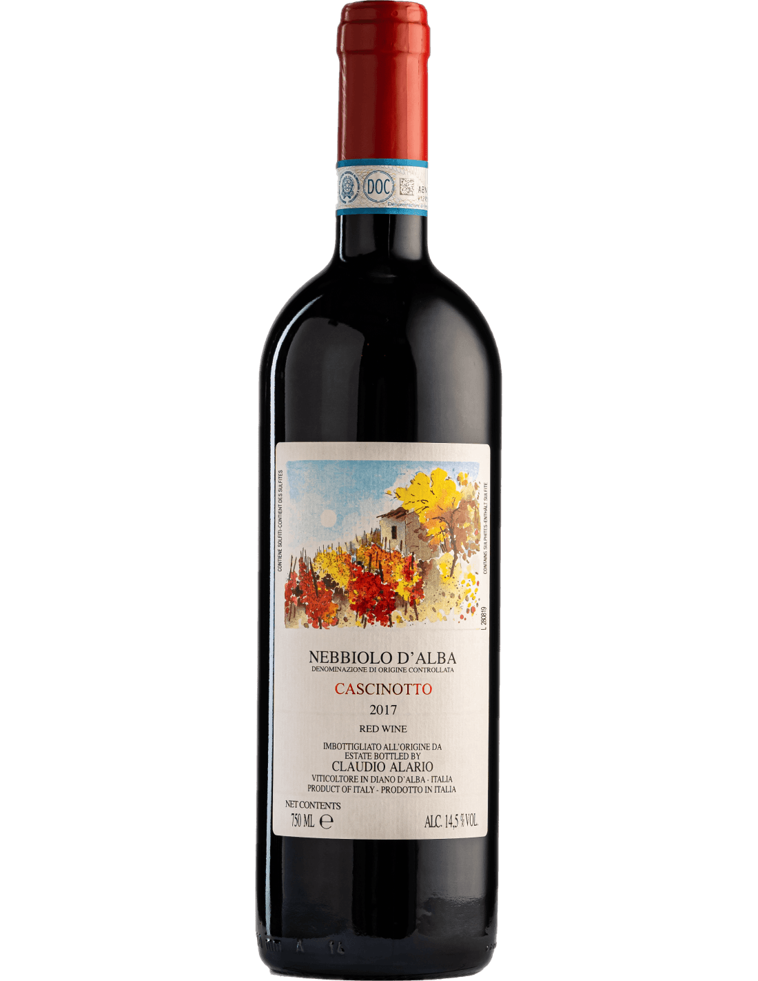 ALARIO NEBBIOLO D'ALBA CASCINOTTO 750ML