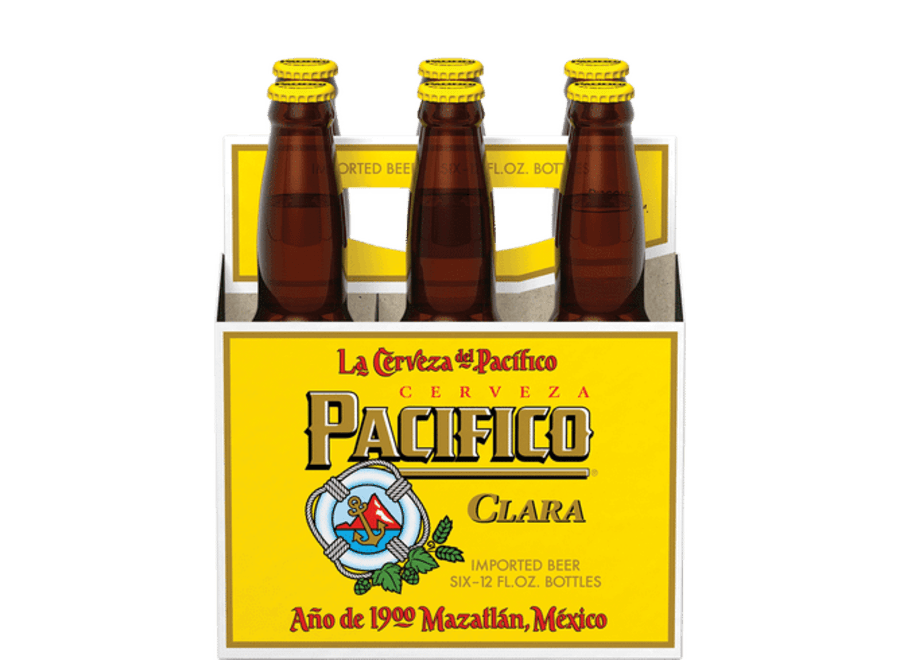 PACIFICO 6 PACK BOTTLES 12 OZ