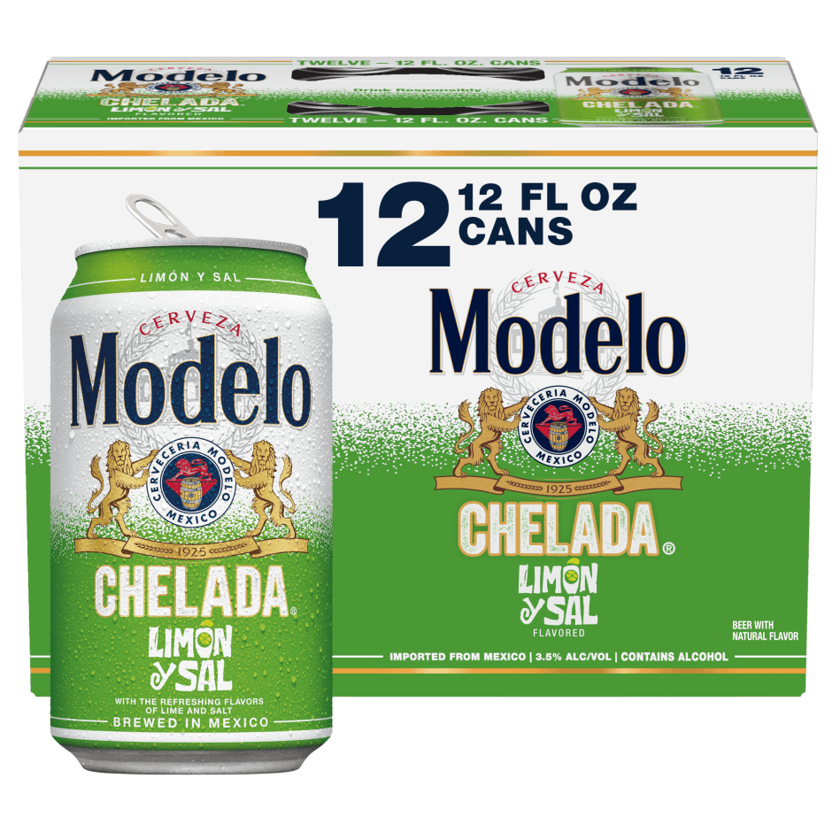 MODELO CHELADA LIMON 12PK CN 12OZ