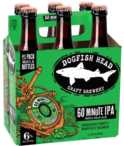 DOGFISH HEAD 60 MINUTE 6 PACK 12 OZ