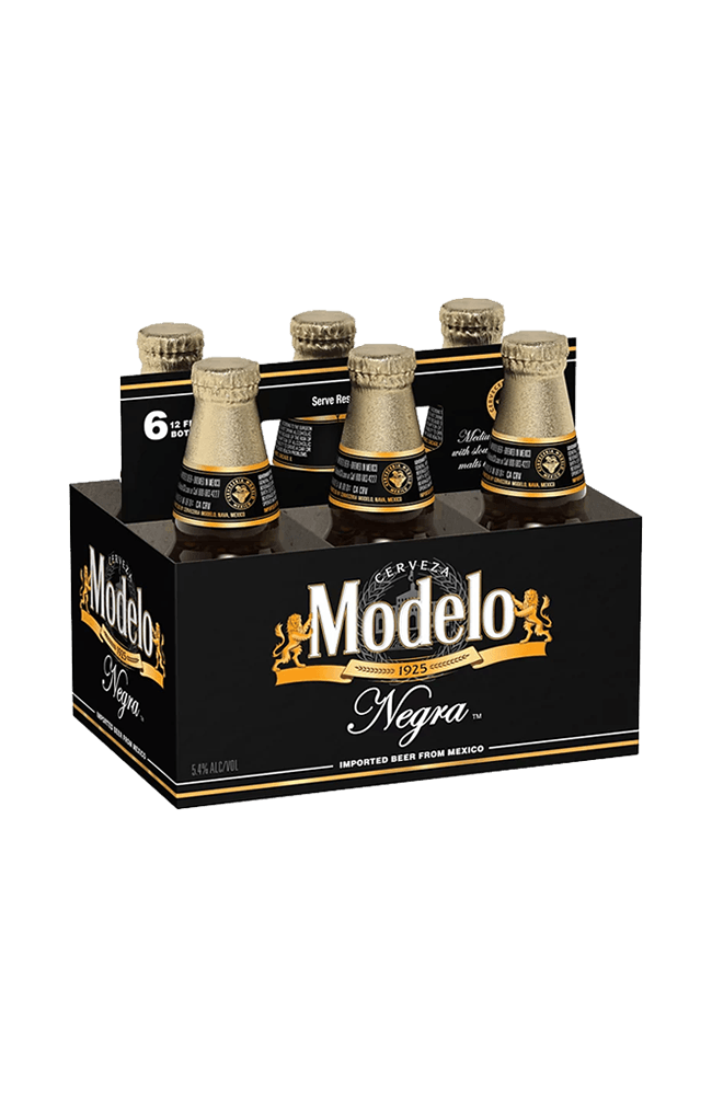 MODELO NEGRA 6 PACK BOTTLES 12 OZ