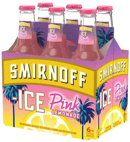 SMIRNOFF ICE PINK LEMONADE 12 OZ