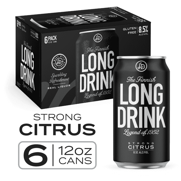 LONG DRINK STRONG CITRUS 6PK CANS