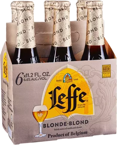 LEFFE BLONDE 6PK 12 OZ