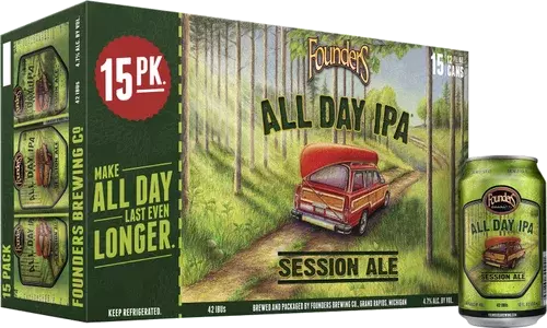 FOUNDERS ALL DAY IPA 15 PACK 12 OZ