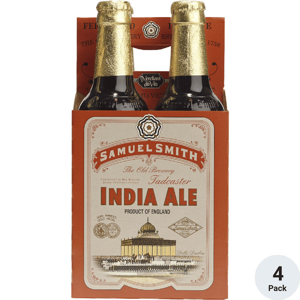 SAMUEL SMITH'S IPA 12OZ 4PK  NR