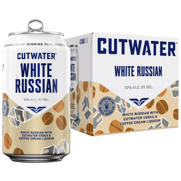 CUTWATER WHITE RUSSIAN 4PK CN