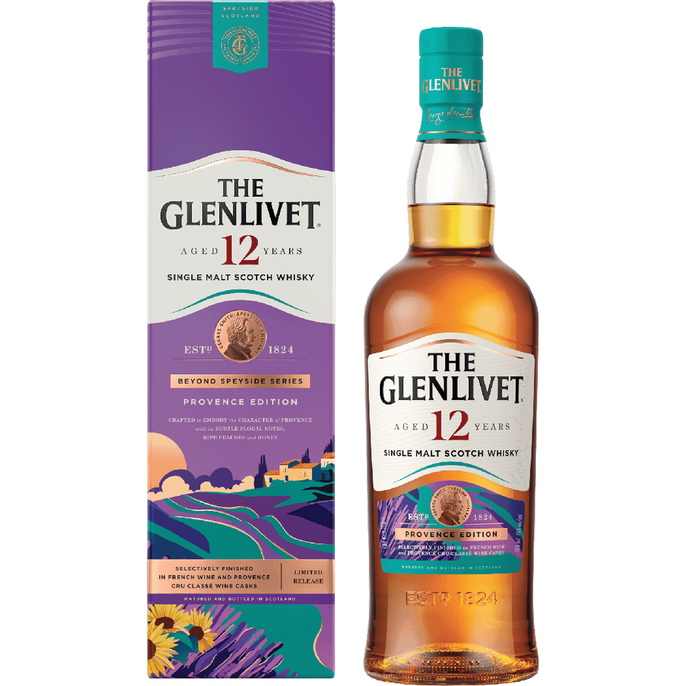 GLENLIVET 12YR PROVENCE EDITION 750ML