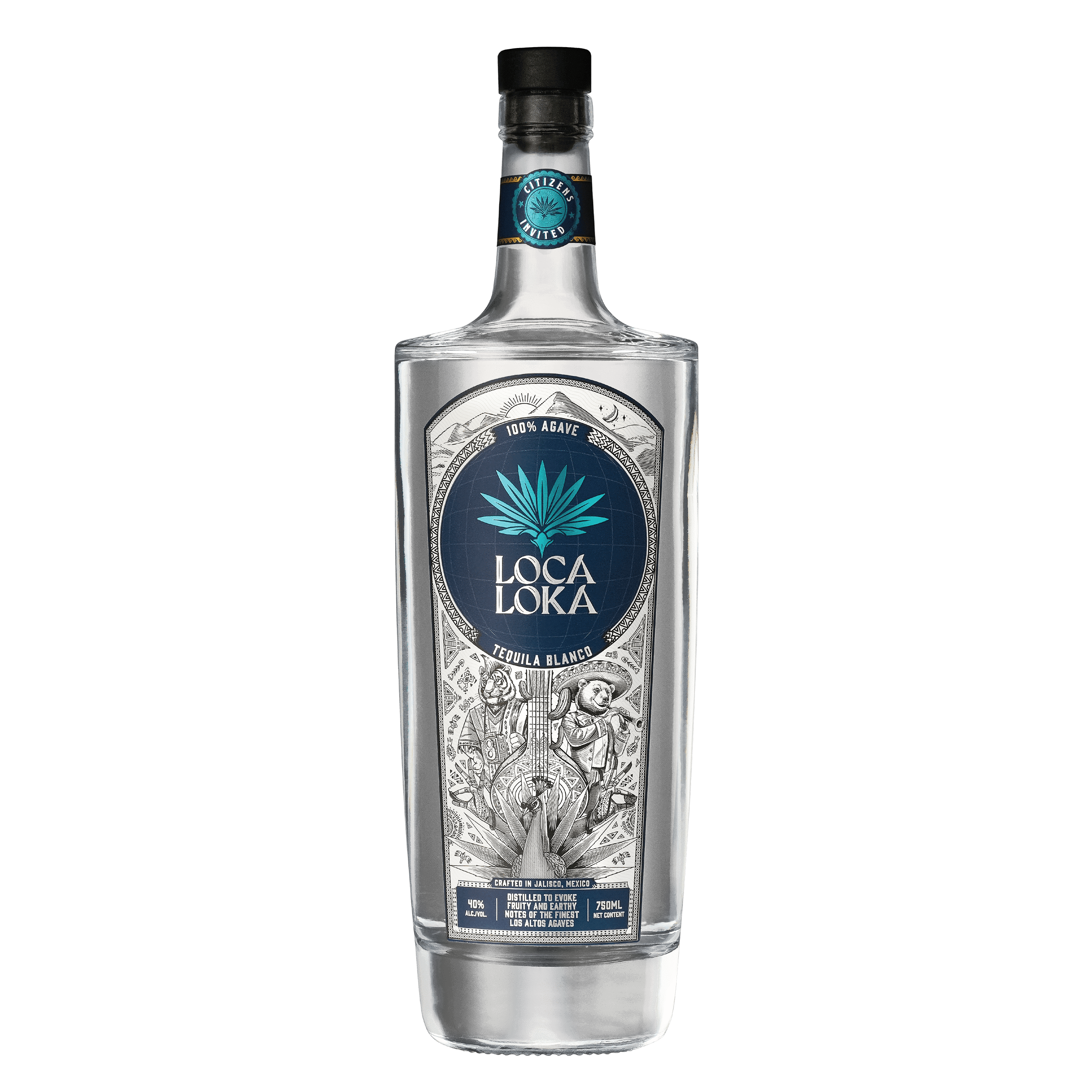 LOCA LOKA BLANCO TEQUILA 750ML