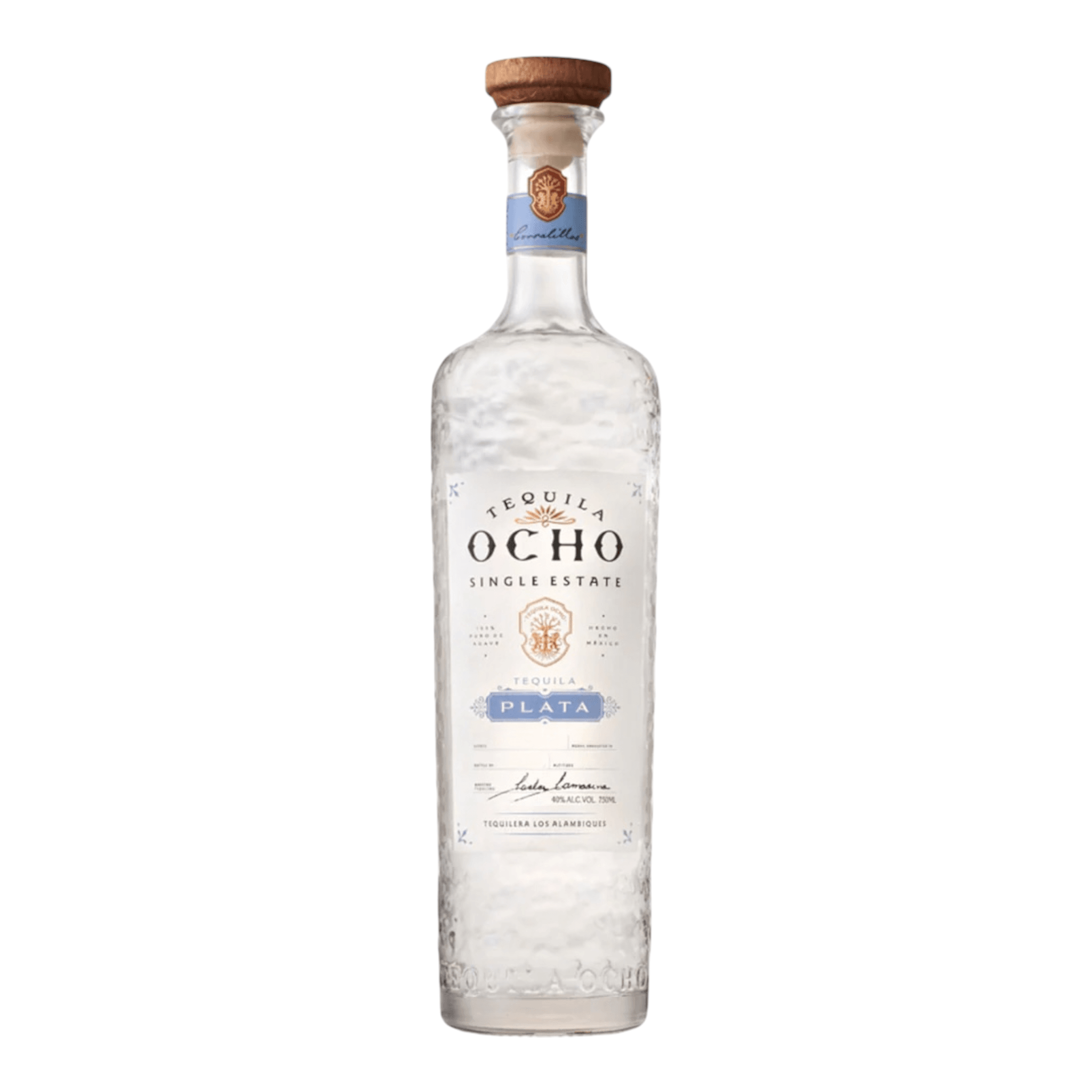 TEQUILA OCHO PLATA 750ML