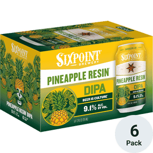 SIXPOINT PINEAPPLE RESIN DIPA 6PK CANS