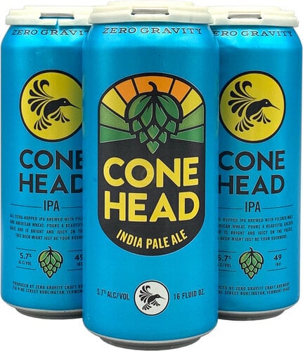 ZERO GRAVITY CONEHEAD IPA 4PK CN 16OZ