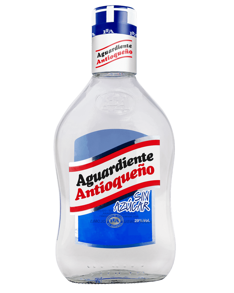 ANTIOQUENO AGUARDIENTE SIN AZUCAR BLUE 750ML