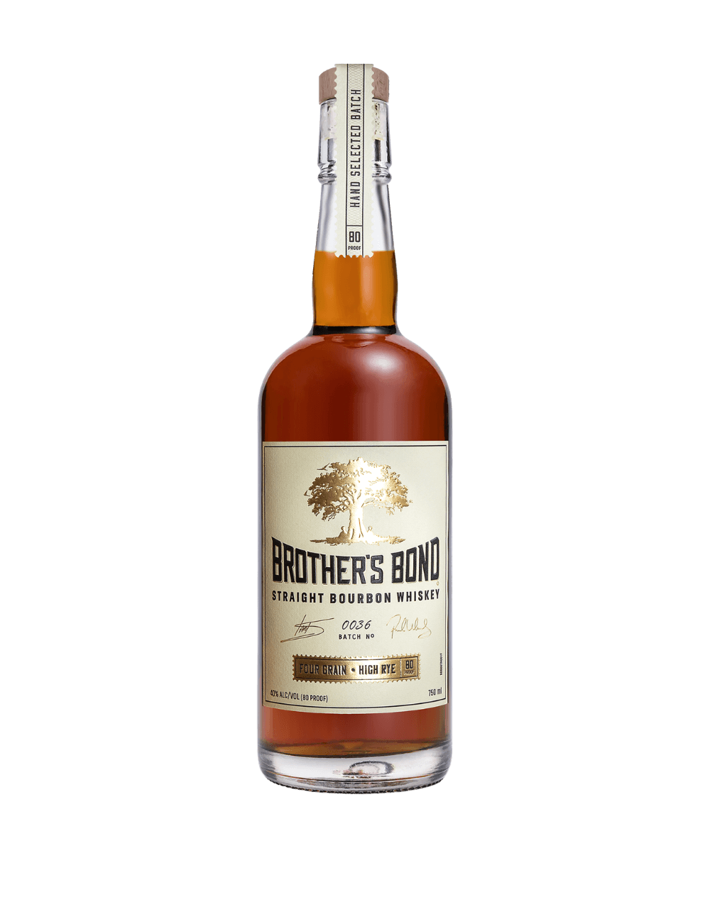BROTHERS BOND BOURBON WHISKEY 750ML