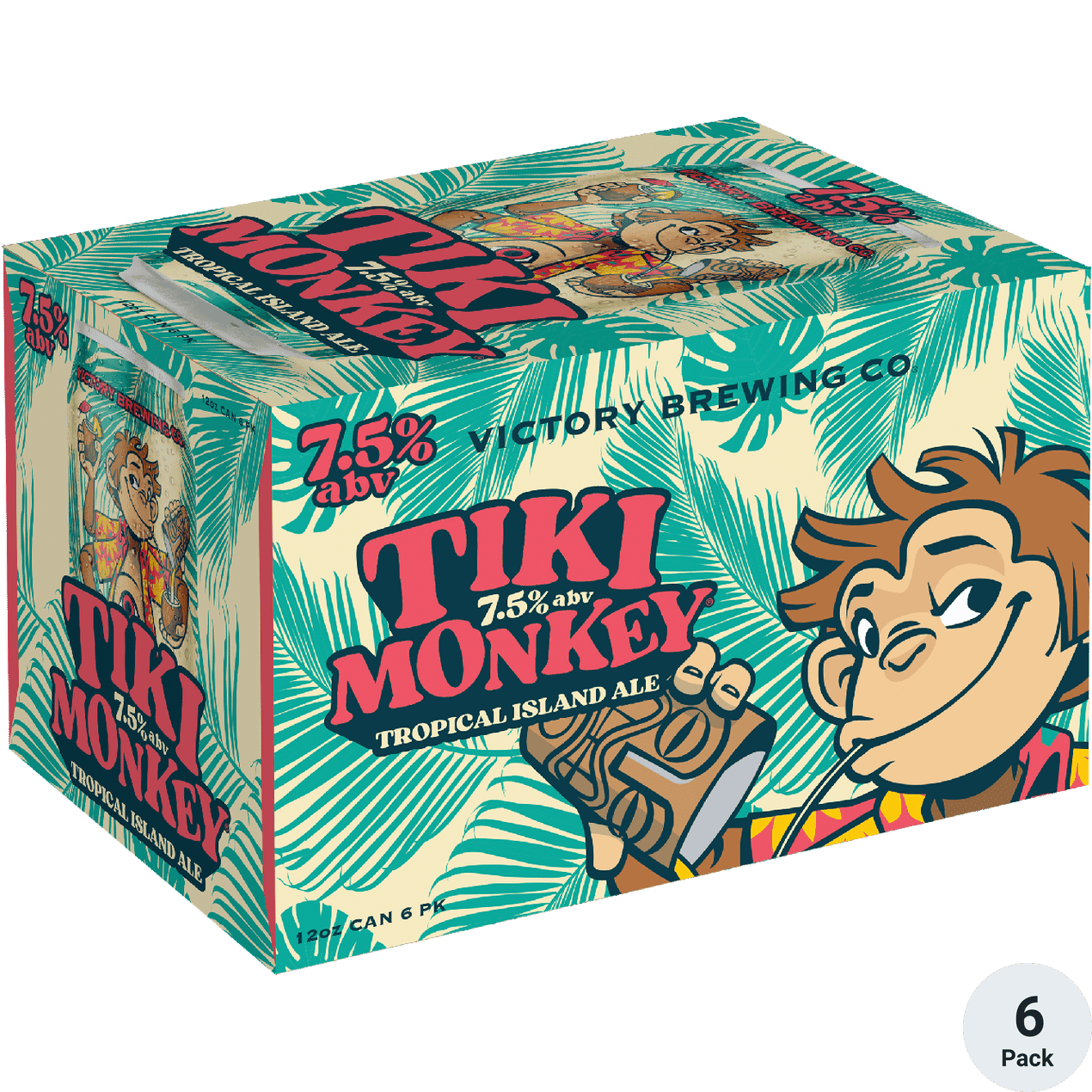 VICTORY BREW TIKKI MONKEY TROPICAL ISLAND 6PK CN