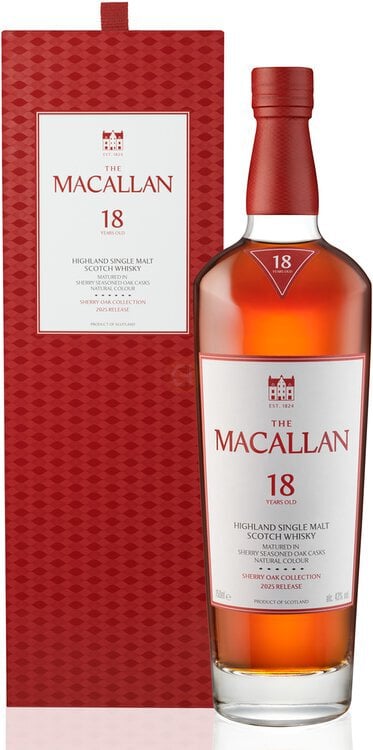 MACALLAN SHERRY OAK 18YR 750ML