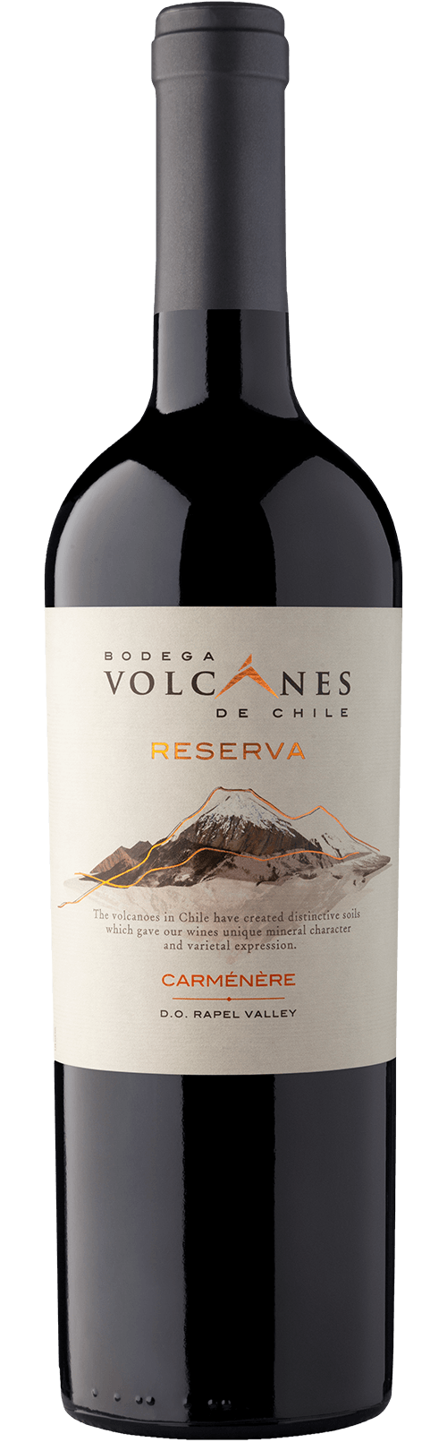 BODEGA VOLCANES CARMENERE RESERVA 2023 750ML