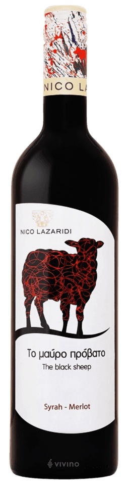 LAZ BLACK SHEEP RED SYRAH-MERLOT 750ML