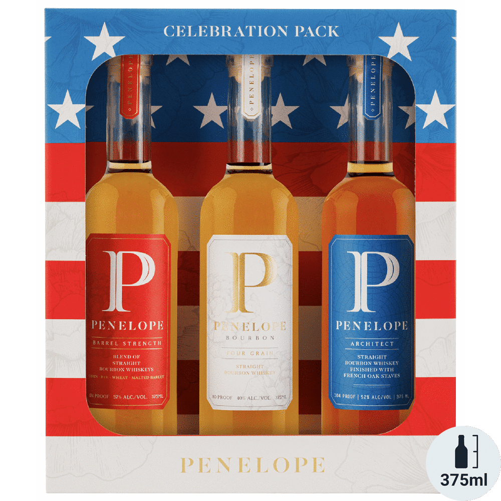 PENELOPE BOURBON 3PK BARREL STRENGTH,FOUR GRAIN & ARCHITECT 375ML