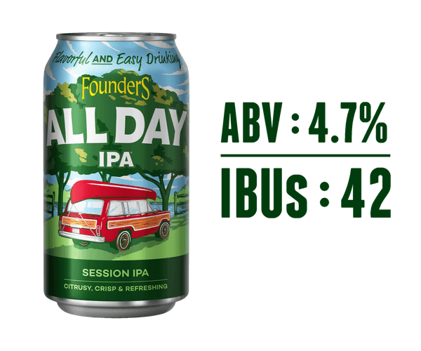 FOUNDERS ALL DAY IPA 6PK CAN