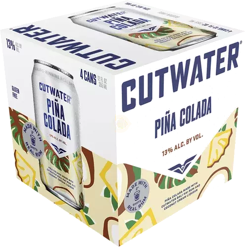 CUTWATER PINA COLADA 4PK CN