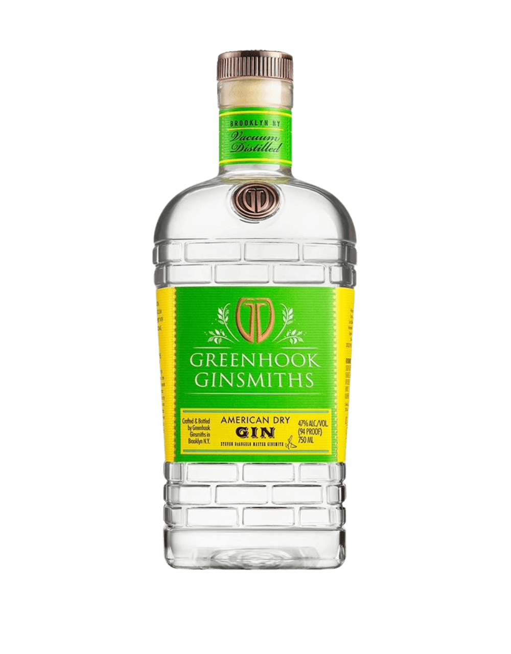 GREENHOOK GINSMITHS 750ML