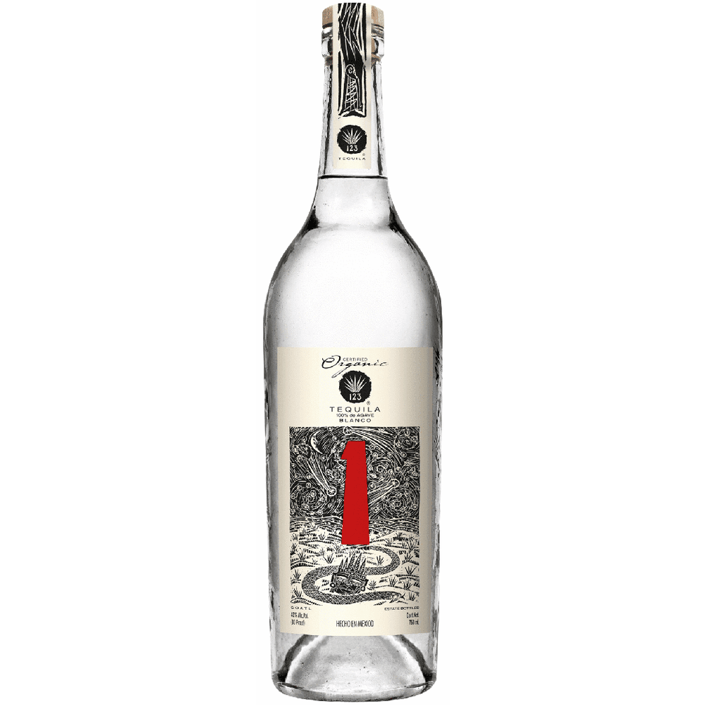 123 ORGANIC TEQUILA BLANCO 750ML