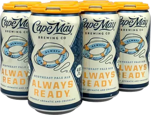 CAPE MAY ALWAYS READY 6 PK CN