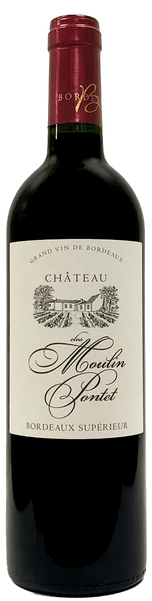 CHATEAU CLOS MOULIN PONTET BORDEAUX SUPERIOR 750ML