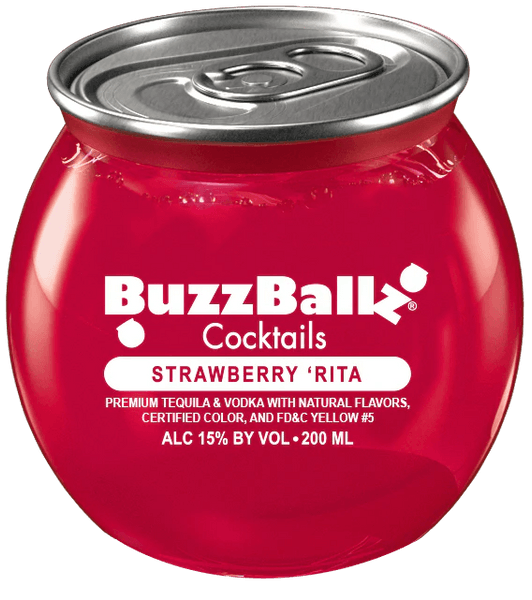 BUZZBALLZ STRAW RITA 200ML