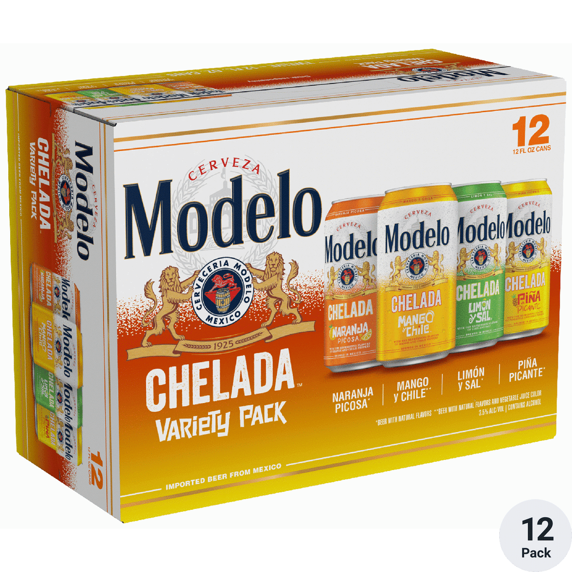 MODELO CHELADA VARIETY 12PK CN