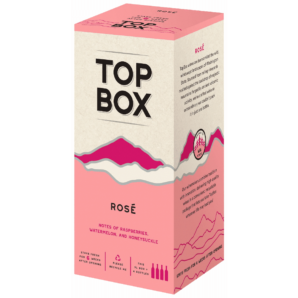 TOPBOX ROSE 3L